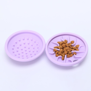 Mainan anjing pemberi makan lambat hewan peliharaan silikon ramah lingkungan tahan lama Mainan Gigit interaktif dengan fitur bocor suplemen hewan peliharaan edukasi - Product Image 4