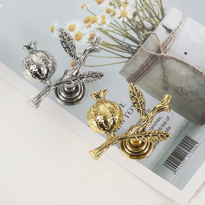 Creative New Chinese Style Zinc Alloy Pomegranate Plum Blossom Branch Handle for Modern Wardrobes Drawers Cabinets - Product Image 2