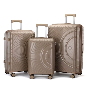 Maleta de Viaje de Polipropileno Resistente y de Alta Calidad, con Ruedas Giratorias de 360 Grados, <span class=keywords><strong>Cierre</strong></span> de Cremallera y Candado <span class=keywords><strong>TSA</strong></span> - Product Image 2