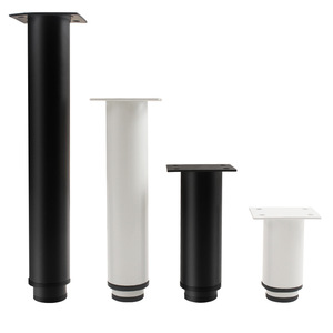 Patas Ajustables para Muebles de Acero Laminado en Frío de Alta Resistencia para Baño, Cama, Gabinete, Sofá, Soporte Telescópico - Product Image 3