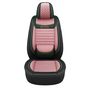 Factory Wholesale Pvc Pu Leather and Fabric Car Interior Accessories Universal Luxury Car <b>Seat</b> <b>Covers</b> Fit Most Cars Four Seasons - Product Image 1