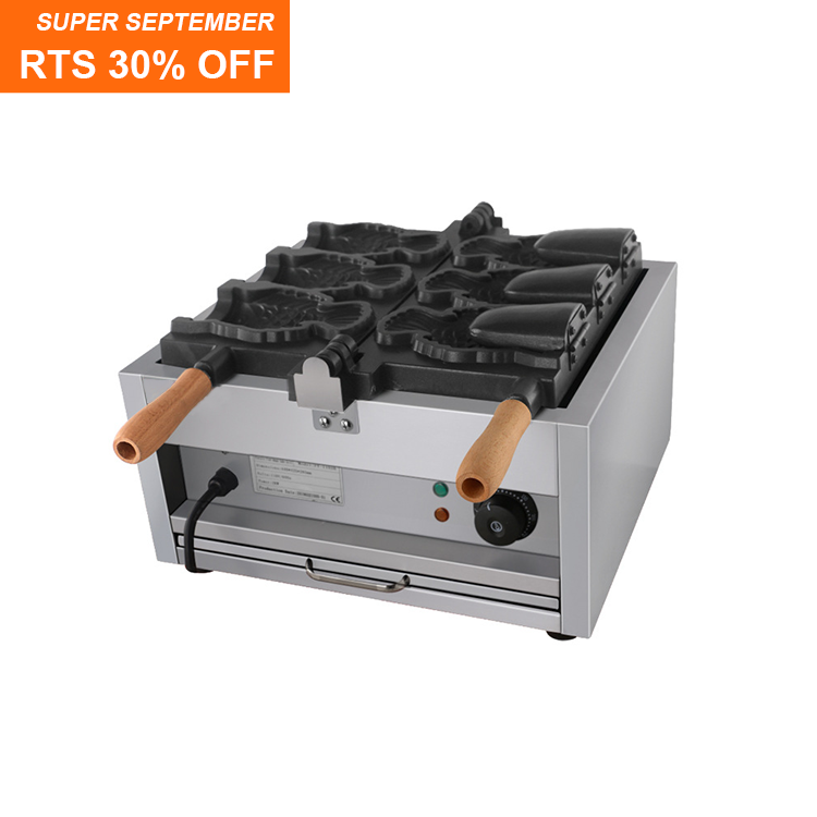 Digital Rotational Bubble Waffle Maker 110