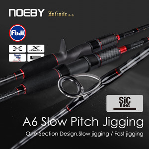 Canne à pêche Noeby Infinite A6 de haute qualité pour jigging lent, avec porte-moulinet Fuji, Ugly Stick, pod de pêche - Product Image 2