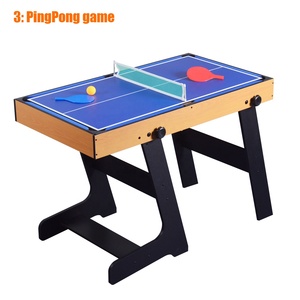 48 Дюймов, 5 в 1, настольный Бильярд/Футбол/Шаффлборд/Боулинг/теннисный стол со всеми полными AccessoriesTM-4817 - Product Image 3