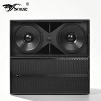 Subwoofer Activo Profesional Dual de 18 Pulgadas 9006 AS, Altavoz de Sonido de Bajos de 3600 W de Potencia Máxima para Estadios, Clubes, Giras y Configuraciones de Audio de Alquiler