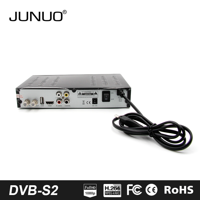 2019 JUNUO chine fabricant amérique du sud full HD IKS cccam powervu dvb s2
