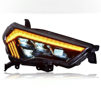 Phare LED pour Toyota 4RUNNER 2010-2023, ensemble de phares LED, feux de jour, clignotants, lampe LED, pièces de voiture