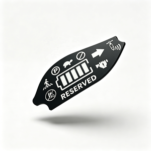 Factory Custom Electric Motor Speed Controller Membrane Switch Panel Sticker Power Icon <b>Pvc</b> Pet <b>Adhesive</b> Printed - Product Image 2