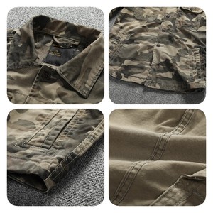 Camicia tattica mimetica personalizzabile traspirante su tutto stampato Jens per camicie uomo Plus Size da uomo - Product Image 5