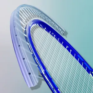 QICHUAN PIONNIER 300 en alliage d&#39;aluminium 3U 85-89g nouveau brevet cadre protecteur conception raquettes de badminton