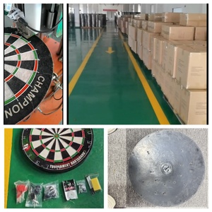 专业18英寸圆形飞镖套装，带剑麻定制刷毛线飞镖板 (原始设备制造商标志印刷可定制颜色) - Product Image 5