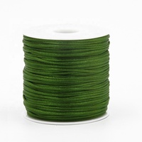 2.5mm haute qualité 26 couleurs cordes tressées pour la fabrication de nœuds chinois enfants bricolage artisanat fil tressé ligne de Jade