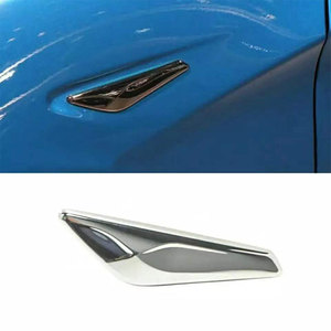Moldura Decorativa para Guardabarros Delantero de BMW X3 X4 F25, 51117338569 51117338570, Cromada, ABS, Lado Izquierdo y Derecho, para Mejora o Reequipamiento - Product Image 2