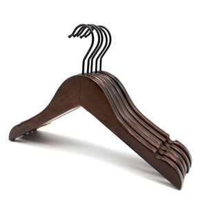 Venta de Fábrica, Perchas de Madera para Niños con Logotipo, Perchas de Madera de Primera Calidad para Ropa - Product Image 1