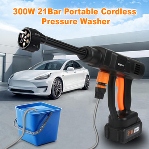 Portable 21V Lithium Électrique Haute Pression Jet D'eau Mousse Pistolet De Poche 21V <span class=keywords><strong>Sans</strong></span> <span class=keywords><strong>Fil</strong></span> <span class=keywords><strong>Sans</strong></span> <span class=keywords><strong>Fil</strong></span> <span class=keywords><strong>Lave</strong></span>-Voiture pour Le Lavage De Voiture - Product Image 3