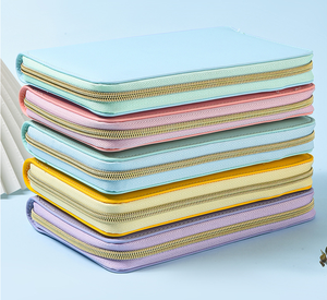 Mini Libreta Organizadora de Presupuesto A5 de PVC, 5 Colores, con Sobres para Gastos, Etiquetas Adhesivas, Planificador de Facturas, con Cierre, Ideal para Regalo - Product Image 5