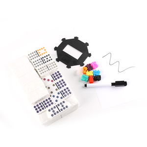 Juego de Dominó Mexicano D12, <span class=keywords><strong>Doble</strong></span> <span class=keywords><strong>Doce</strong></span>, Blanco, No Tóxico, Estuche de Aluminio Personalizado, Dominós Premium - Product Image 3