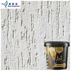 Peinture Graffiato de Luxe Revêtement Acrylique Premium avec Texture Plate-Moyenne et Film de Peinture Riche, Style Graffiato pour les Murs des Hôtels et des Villas - Product Image 4