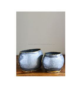 Iron Indoor Multi Color <b>Flower</b> Pots Fancy Design Decoration Home Garden Decoration Planter for Best Bucket - Product Image 4