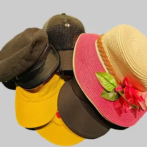 टॉप सेलिंग हाई फैशन एडजस्टेबल सेकेंड हैंड कैप और महिलाओं के लिए टोपी