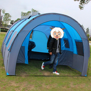 Tunnel <b>Tent</b> 480x310x210cm <b>Single</b> Layer Waterproof Portable Outdoor Camping <b>Tent</b> Four Seasons Use - Product Image 4