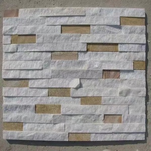 Panneau décoratif en <span class=keywords><strong>ardoise</strong></span> de couleur mélangée, pierre naturelle de culture murale - Product Image 2