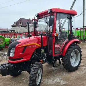 Satılık tractores agricolas ppingtartor traktor 4WD traktör fiyatı ile sıcak satış 4WD 45hp 60hp 90hp tekerlek tarım traktörleri