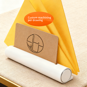 Porte-cartes métallique usiné CNC certifié ISO9001, en acier inoxydable/laiton/PVD/brossé/polissé, sur mesure - Product Image 1