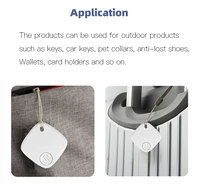 Traceur GPS intelligent avec Wi-Fi et 4G pour Android - Mini localisateur anti-perte pour clés, portefeuilles, sacs, chiens et animaux de compagnie