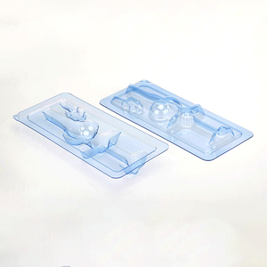 ถาดพลาสติก PETG เกรดทางการแพทย์ขึ้นรูปด้วยระบบสุญญากาศ บรรจุภัณฑ์พลาสติกแบบใช้แล้วทิ้ง ปลอดเชื้อ ผลิตตามสั่ง สำหรับเครื่องมือผ่าตัดหลากหลายชนิด - Product Image 1