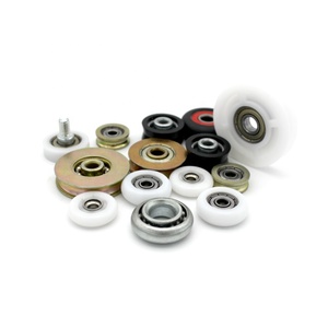 Poulie en Nylon 1125 1175 roues avec roulements à billes 608zz roue à rouleaux en Aluminium pour portes coulissantes et fenêtres - Product Image 3
