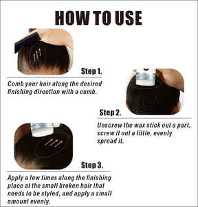 <span class=keywords><strong>Kit</strong></span> de Peinado Orgánico OEM con Cera <span class=keywords><strong>para</strong></span> el Cabello en Barra con Diamantes de Imitación <span class=keywords><strong>para</strong></span> Extensiones de Cabello, No Grasoso, Controla las Cabellos Rebeldes y el Frizz, Fijación Media, 2.7 Oz - Product Image 5