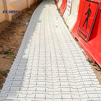 Carreaux de sol portable en pvc, protection de gazon amovible pour revêtements de sol