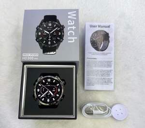 Montre connectée GPS HD300 Pro avec carte hors ligne, <span class=keywords><strong>application</strong></span> <span class=keywords><strong>WhatsApp</strong></span> Replay, téléchargement d'applications, écran AMOLED de 1,43 pouce, mémoire de 4 Go, étanche 3ATM - Product Image 4