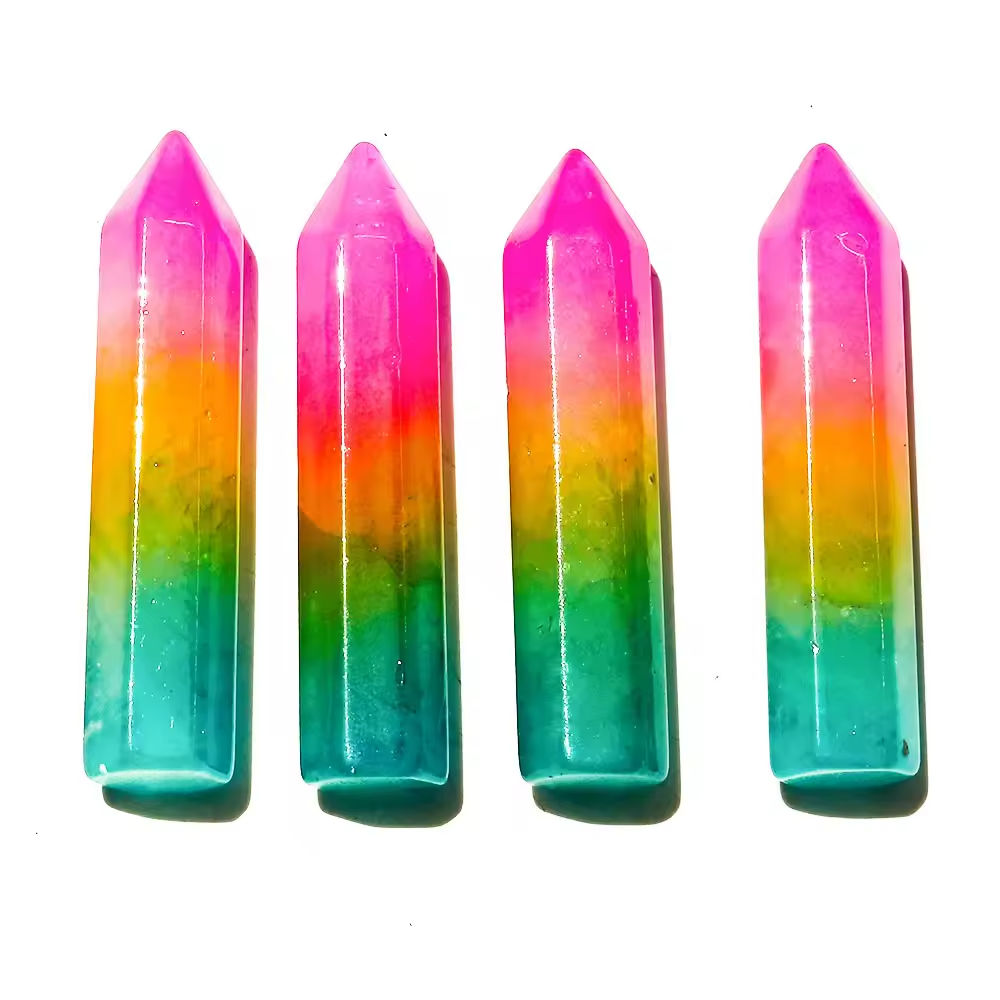 Selenite Angel Aura Tower