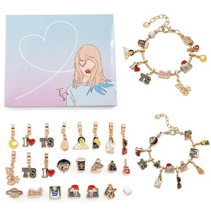 Cross-Border para Taylor TS 24 Grid Blind Box DIY Unisex chapado en oro en forma <span class=keywords><strong>de</strong></span> corazón pulsera decoración aniversario regalo pulsera - Product Image 6