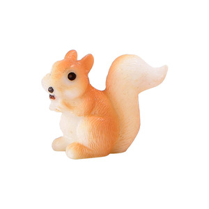 Automne noël Mini Figurine jardin accessoires Miniature minuscule résine écureuil pour paysage jardin pelouse Pot bricolage gâteau décoration - Product Image 5