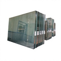 Porte de séparation en verre moderne pour salle de bain et hôtel, verre traité