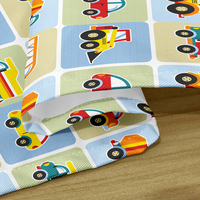 Ensemble de draps d'hôtel en microfibre 100% polyester moderne pour enfants drap plat Queen Size ensemble de 3 pièces