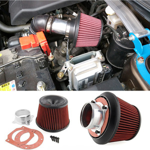 ไส้กรองอากาศ Auso-Racing รุ่น AF020 รูปทรงเห็ดสีแดง แบบไหลเวียนสูง สำหรับดัดแปลงรถยนต์ - Product Image 2