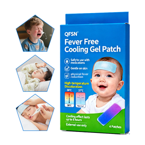 Patch de gel rafraîchissant pour la fièvre et les migraines en gros, pour soulager la décoloration, <span class=keywords><strong>menthol</strong></span> froid - Product Image 1