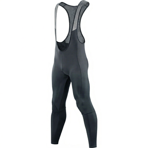 Pantalon de cyclisme ajusté pour homme, long, respirant, anti-humidité, en Spandex et Nylon, pour le sport en extérieur (adulte) - Product Image 1