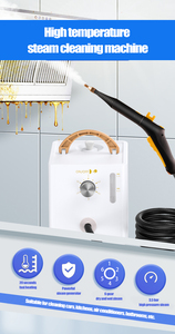 Nettoyeur Vapeur Électrique Portable Simple et Pratique, Vapeur Sèche et Humide, Puissance 1600W/2600W, Réservoir d'Eau 1L, Pression 2-3.5 bars, Chauffage 15-30S - Product Image 6