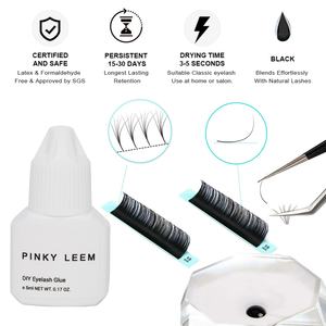 Pegamento Super-dri para Extensiones de Pestañas Individuales de Larga Duración y Fijación Fuerte de Marca Privada Personalizada Pinky Leem - Product Image 5