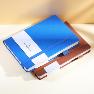 プロモーションパーソナライズハードカバーA5 PUレザーダイアリーカスタムプリントページ書き込みジャーナルノート生地<span class=keywords><strong>PP</strong></span> EN71認定 - Product Image 2