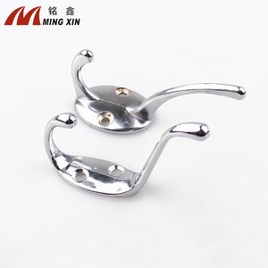 Mingxin Zinc Alloy Coat Hooks <b>Wall</b> Mounted Anti Corrosion For Wardrobes Bathrooms Cabinets - Product Image 1