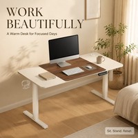 AOR Home Station de travail électrique silencieuse avec plateau relevable pour bureau, ordinateur et apprentissage, couleurs personnalisables, vente en gros usine