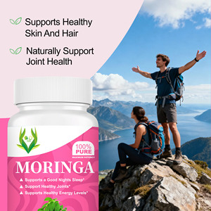 Cápsulas de Moringa de Marca Privada, Suplemento Dietético de Máxima Potencia con Raíz de Horseradish, Apoya Niveles Saludables de Energía - Product Image 4
