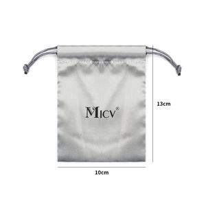 Sacs en toile imperméables personnalisables (couleur et taille) avec cordon de serrage pour bijoux et cadeaux, emballage de rangement pour mariages et fêtes – Vente chaude directe usine - Product Image 2