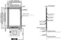 WISETIP VF035A Exzellentes Neues Design TFT LCD Standfuß-Display Flexibel Sonnenlicht-Lesbar für Große Bildschirme